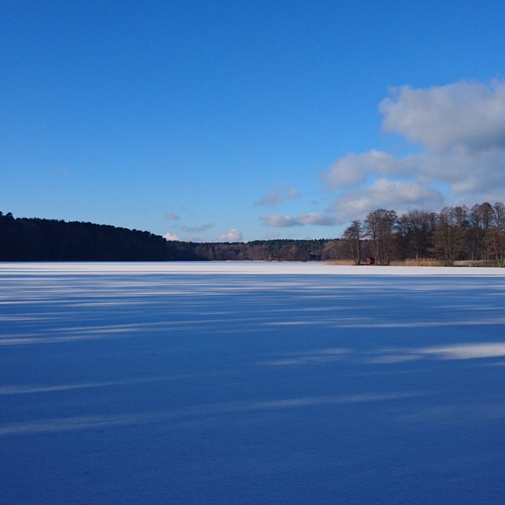 Chossewitzer See zugefroren